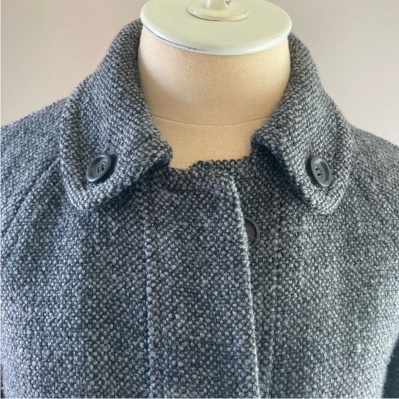 J. Crew Grey Tweed lined jacket - Picture 3 of 10
